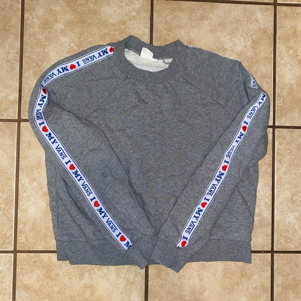 I love my vans size small sweatshirt